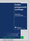 Okładka Kodeks postępowania cywilnego Przepisy akademickie